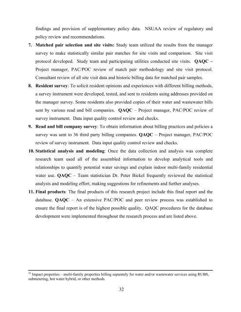 national multiple family submetering and allocation billing program ...