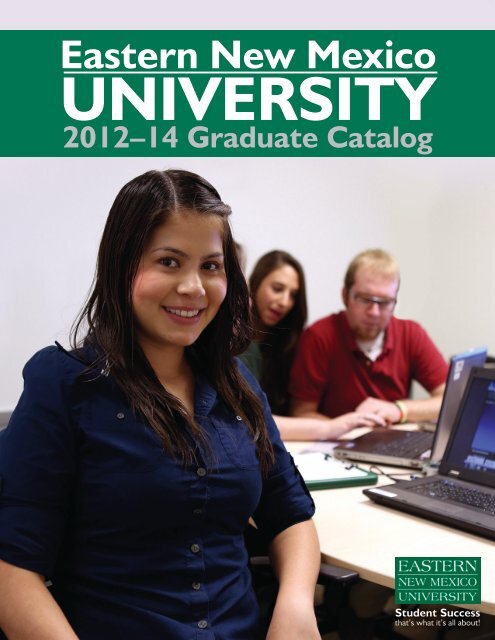 Graduate Catalog - Eastern New Mexico University