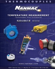 Thermocouple - NANMAC Corporation