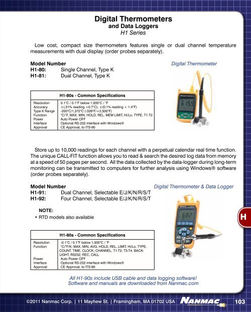 Thermocouple - NANMAC Corporation