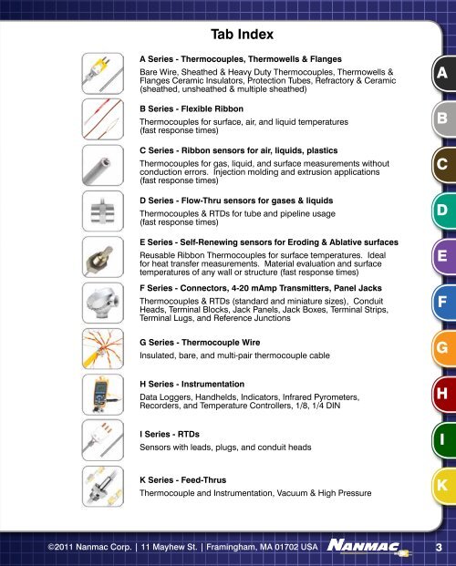 Thermocouple - NANMAC Corporation