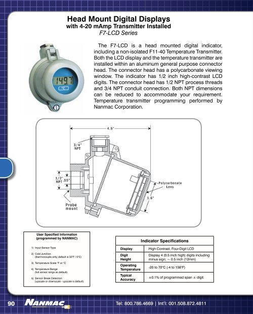 Thermocouple - NANMAC Corporation