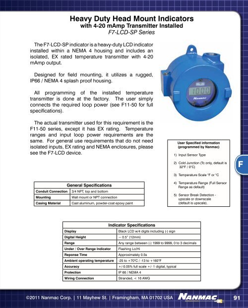 Thermocouple - NANMAC Corporation