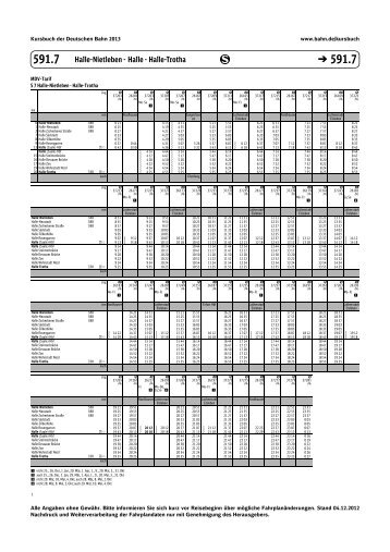 Fahrplan S7