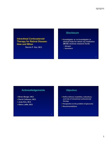 Intravitreal corticosteroid MWS 2012 Han.ppt (Read-Only)