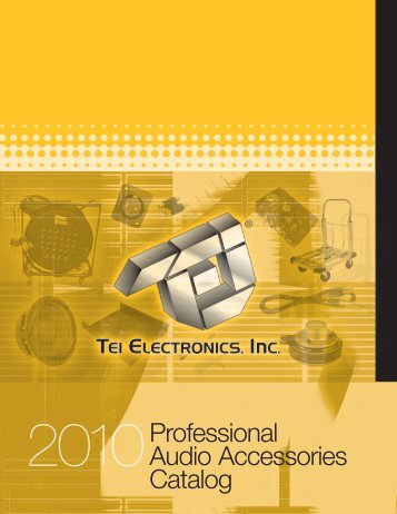 2010 Professional Audio Accessories Catalog
