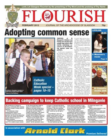 Flourish February 2013 - Archdiocese of Glasgow