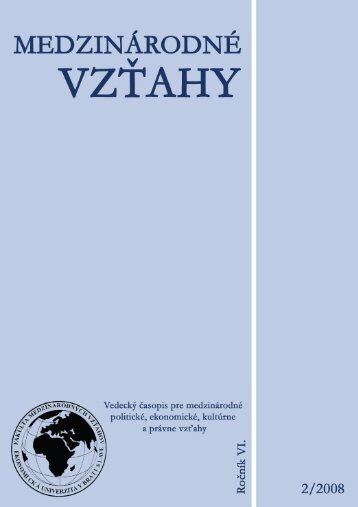 2 - Fakulta medzinÃ¡rodnÃ½ch vzÅ¥ahov - EkonomickÃ¡ univerzita v ...