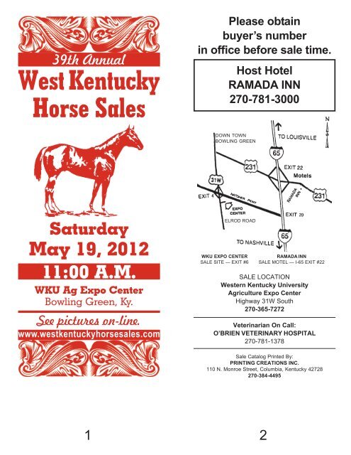 catalogforweb-MayJoy.. - West Kentucky Horse Sales