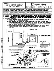 hlsm hi/lo control wire switch module - Philips Day-Brite