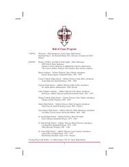 2007 Program - East Suburban Catholic Conference