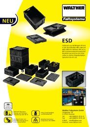 ESD Faltboxen - Walther Faltsysteme GmbH