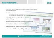 Handwerkerportal ... - ICS Integra Computing Services GmbH