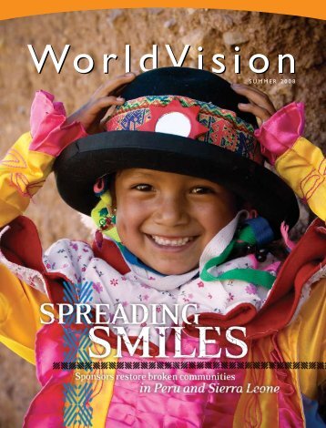 Summer 2008: Inside a Sponsorship Community - World Vision