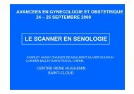 LE SCANNER EN SENOLOGIE