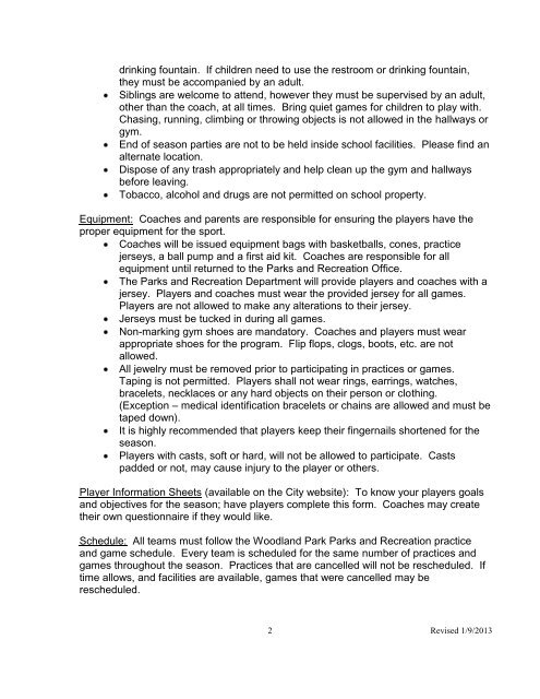 2013 5-8 Grade Boys Basketball League Rules - City of Woodland ...