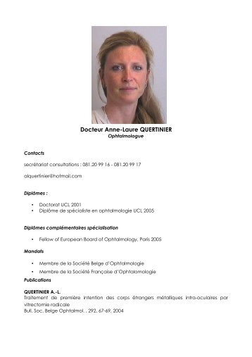 Docteur Anne-Laure QUERTINIER