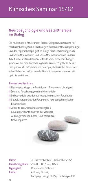 GhochDrei - Institut für Integrative Gestalttherapie GmbH