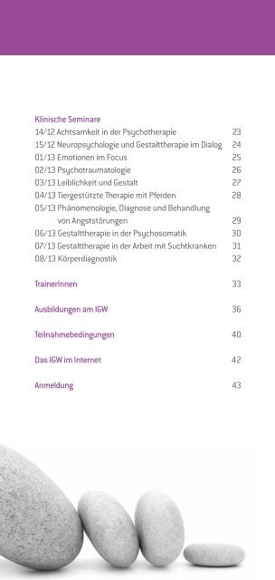 GhochDrei - Institut für Integrative Gestalttherapie GmbH