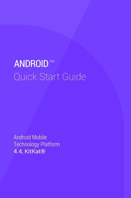 Android-Quick-Start-Guide