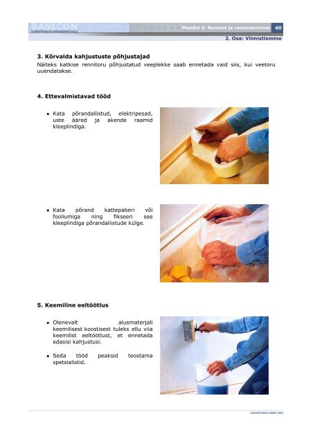 Moodul 5 | Remont ja renoveerimine