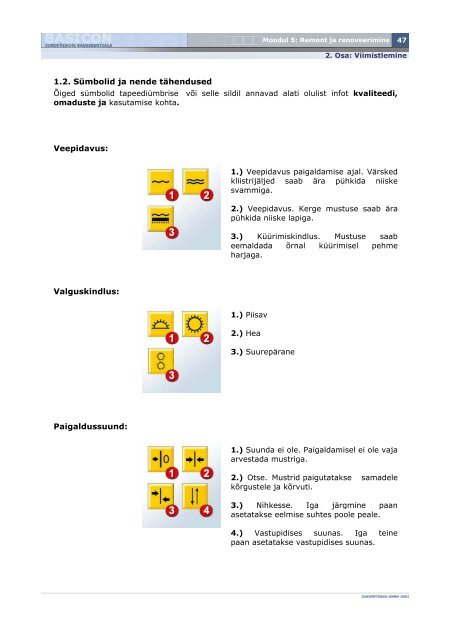 Moodul 5 | Remont ja renoveerimine