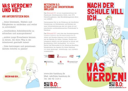 Netzwerk BO - Hamburger Arbeitsassistenz