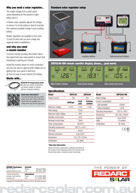 Product Flyer - REDARC Electronics