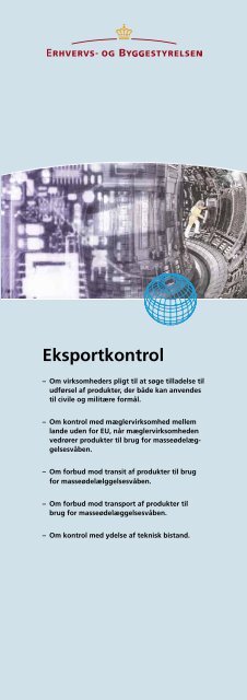 Eksportkontrol - Erhvervsstyrelsen