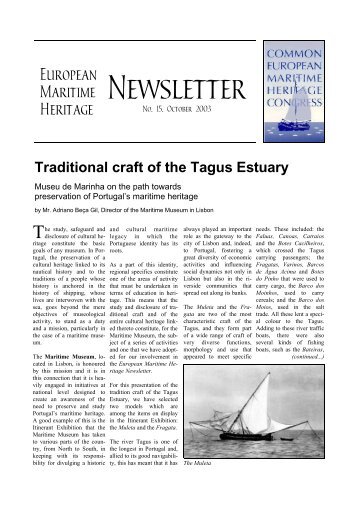 Newsletter - European Maritime Heritage EMH