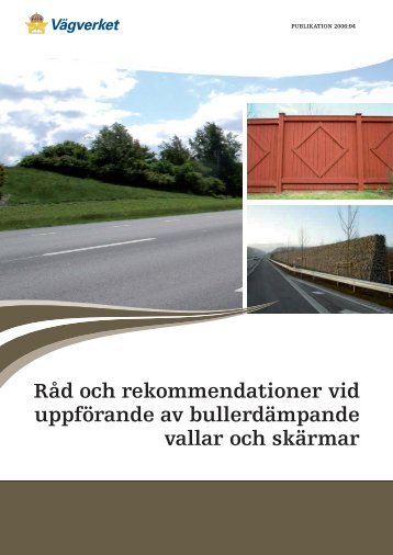 RÃƒÂ¥d och rekommendationer vid uppfÃƒÂ¶rande av bullerdÃƒÂ¤mpande ...