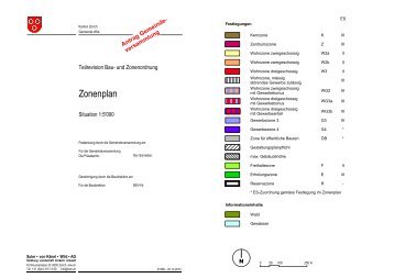 Zonenplan (Format A3) - Gemeinde Wila