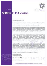 Newsletter Nr. 17, 2011 - virion\serion