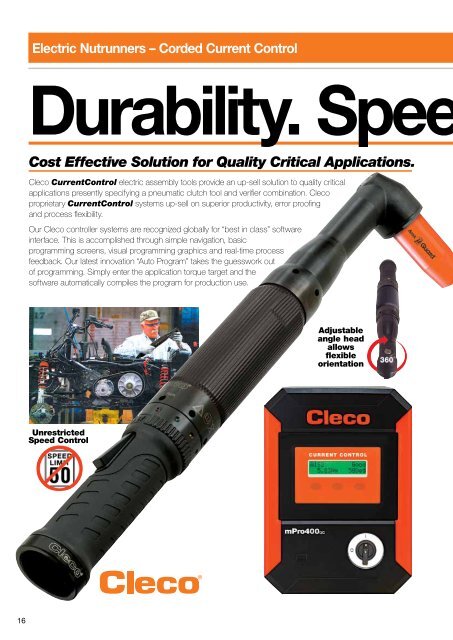 Electric Nutrunners â Corded Transducer Control - Apex Tool Group ...