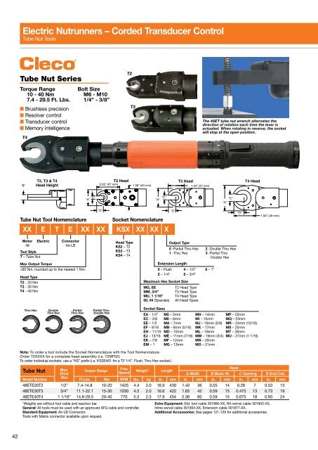 Electric Nutrunners â Corded Transducer Control - Apex Tool Group ...