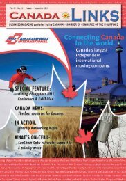 service directory - Canadian Chamber of Commerce of the Philippines
