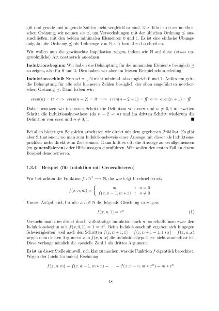 Informatik I - Institut für Informatik - Christian-Albrechts-Universität zu ...