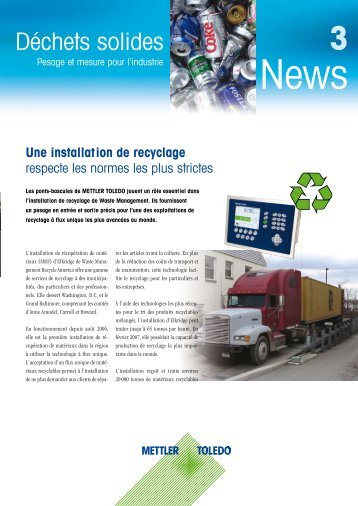 DÃ©chets solides - METTLER TOLEDO