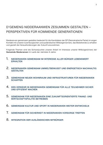 Wahlprogramm - DP