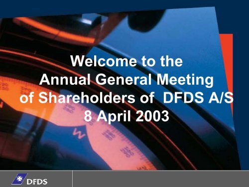 2002 - DFDS