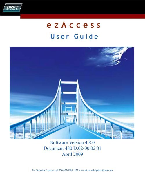 Download the ezAccess Â® User Guide - Windstream Business ...
