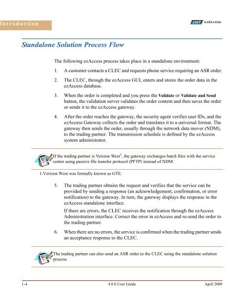 Download the ezAccess Â® User Guide - Windstream Business ...