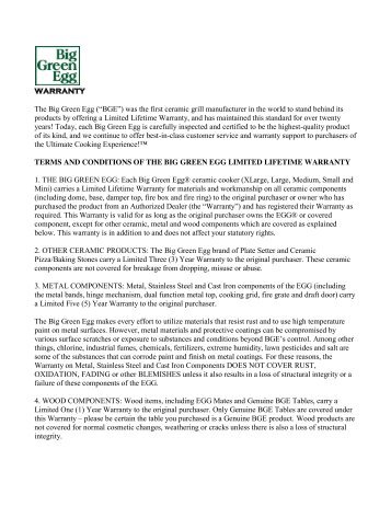 big green egg 101