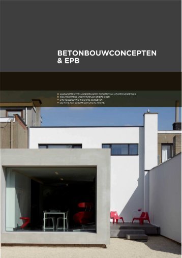 Betonbouwconcepten & EPB intro - Febelcem