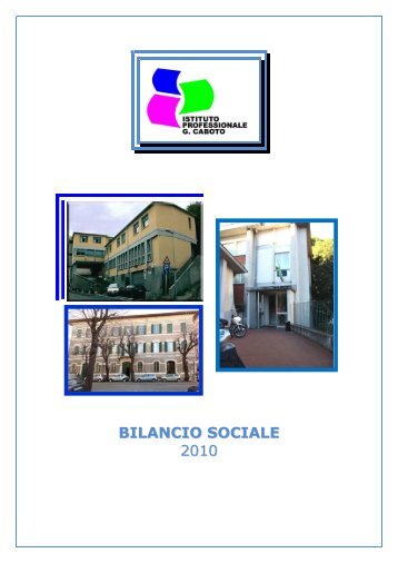 BilancioSocial_20010.pdf - Istituto GIOVANNI CABOTO