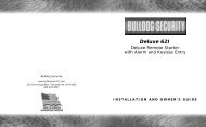 Model Deluxe 62I - Bulldog Security