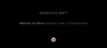 Sfoglia il catalogo Boscolo Gift - Viaggiregalo