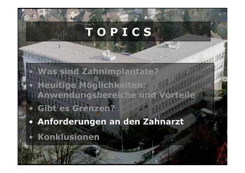 Homepage Implantate - zahnmedizinische kliniken zmk bern ...