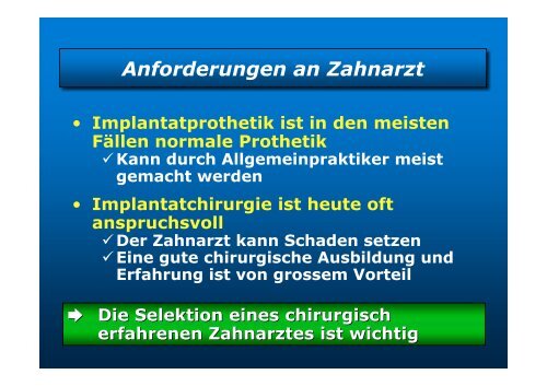 Homepage Implantate - zahnmedizinische kliniken zmk bern ...