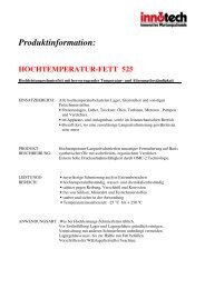 HOCHTEMPERATUR-FETT 525 - Innotech